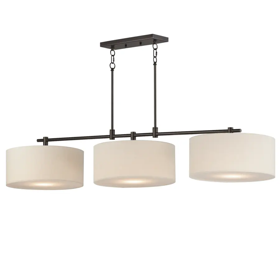 Bongo 3-Light Linear Pendant in Oil Rubbed Bronze - Image 1