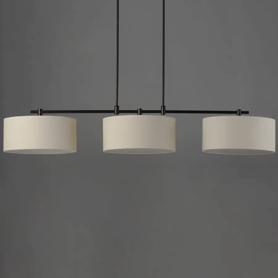 Bongo 3-Light Linear Pendant in Oil Rubbed Bronze - Image 2