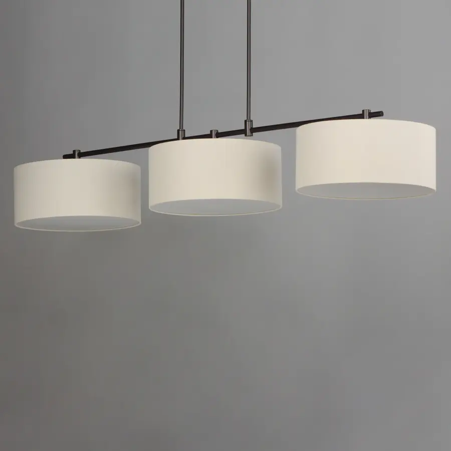 Bongo 3-Light Linear Pendant in Oil Rubbed Bronze - Image 3