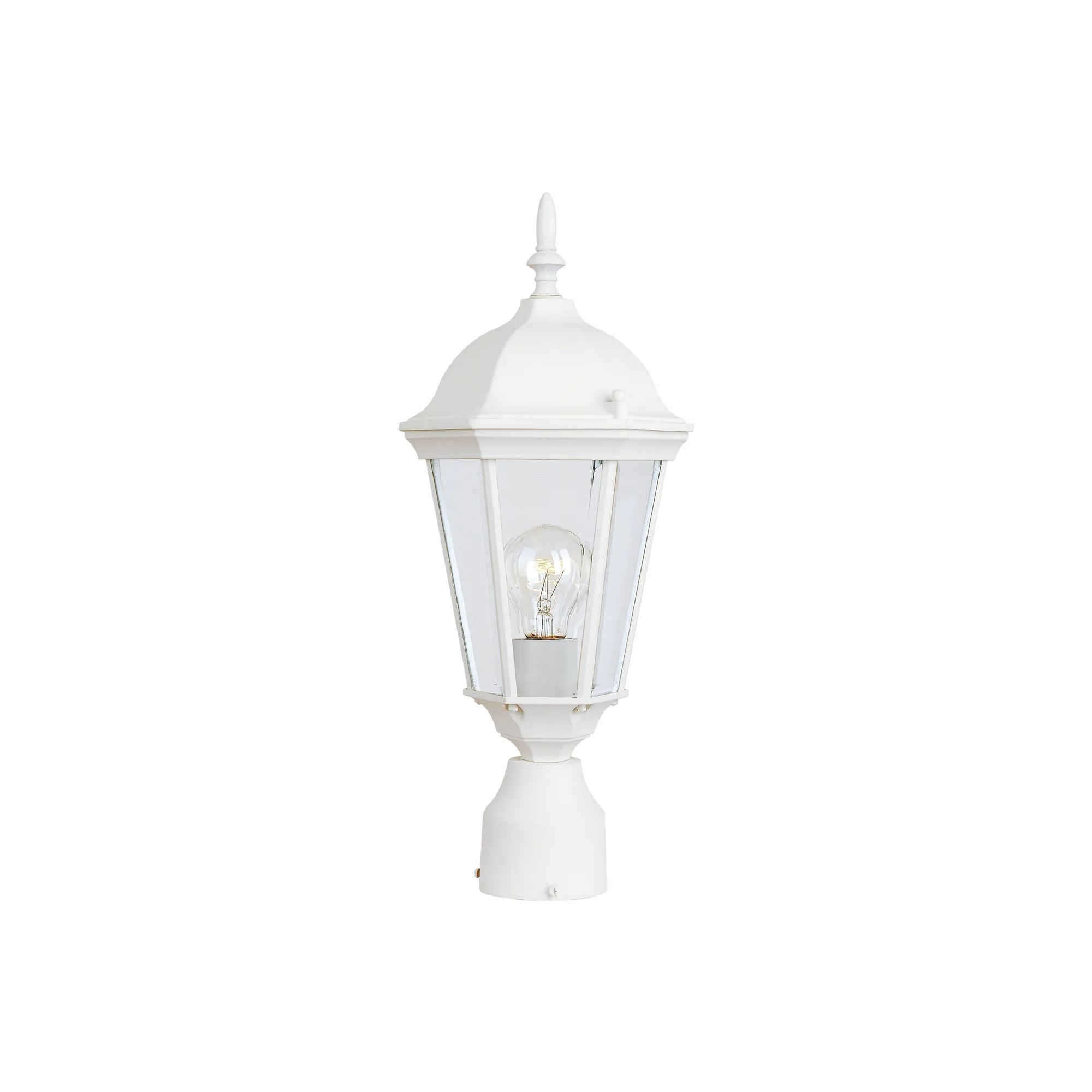 Westlake One Light Outdoor Pole/Post Lantern in White