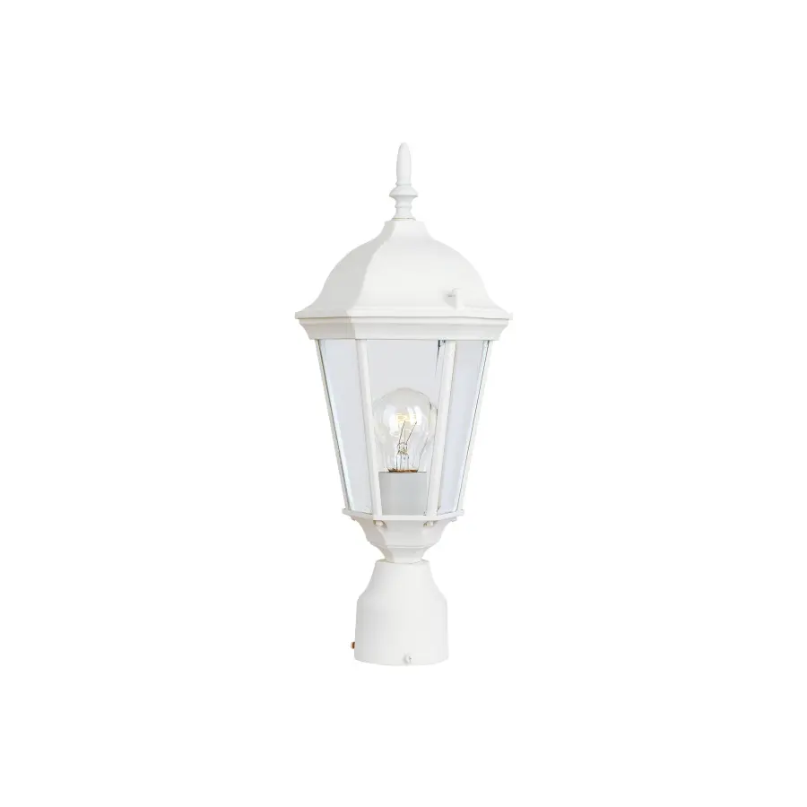 Westlake Outdoor Post Lantern in White - Image 1