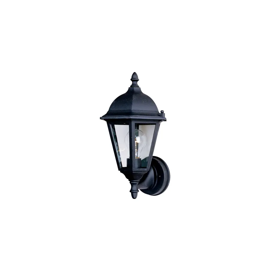 Westlake Outdoor Wall Lantern in Black - Image 1