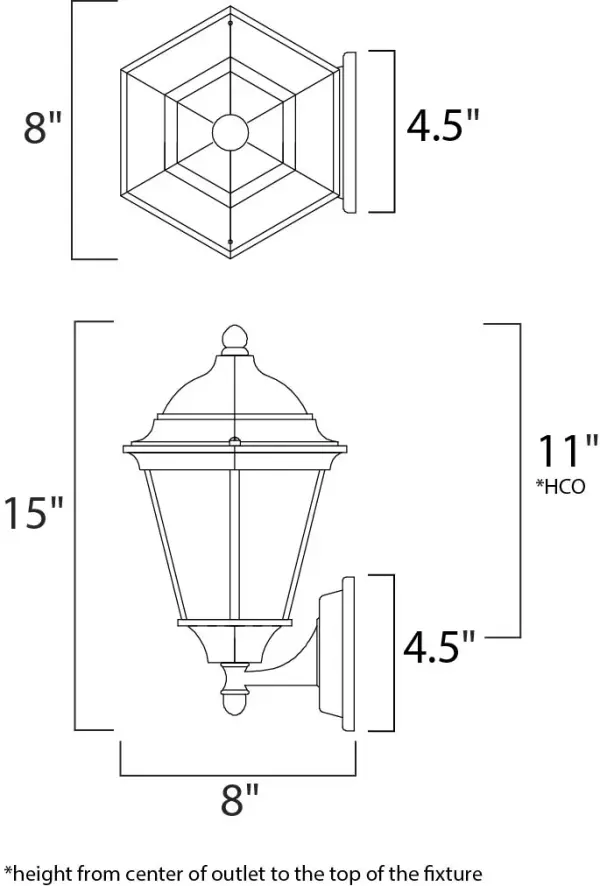 Westlake is a transitional style from Maxim Lighting International in Black, Rust Patina, Empire Bronze, or White finish. - alternate view