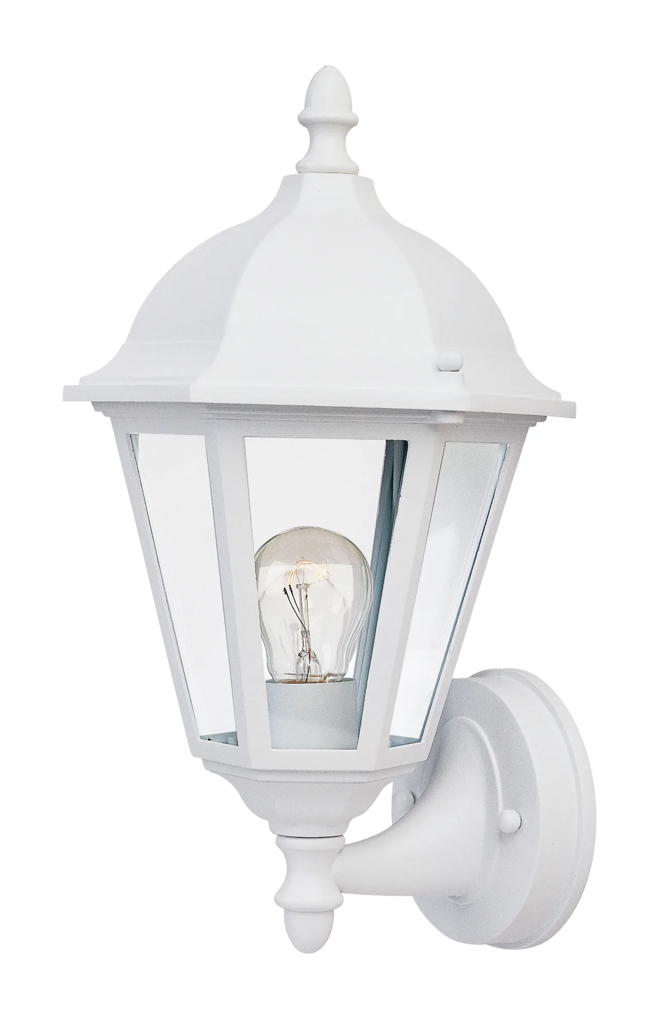 Westlake One Light Outdoor Wall Lantern in White
