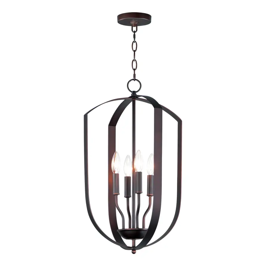 Provident 4-Light Chandelier in Oil Rubbed Bronze - Image 1