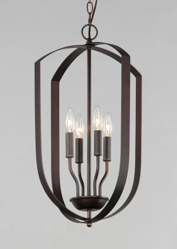 Provident 4-Light Chandelier in Oil Rubbed Bronze - Image 3