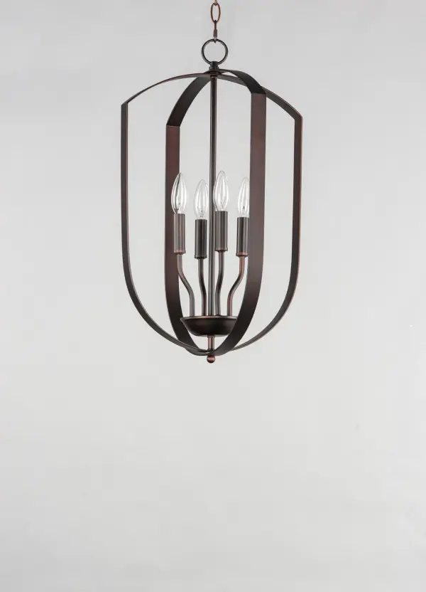 Provident 4-Light Chandelier in Oil Rubbed Bronze - Image 4