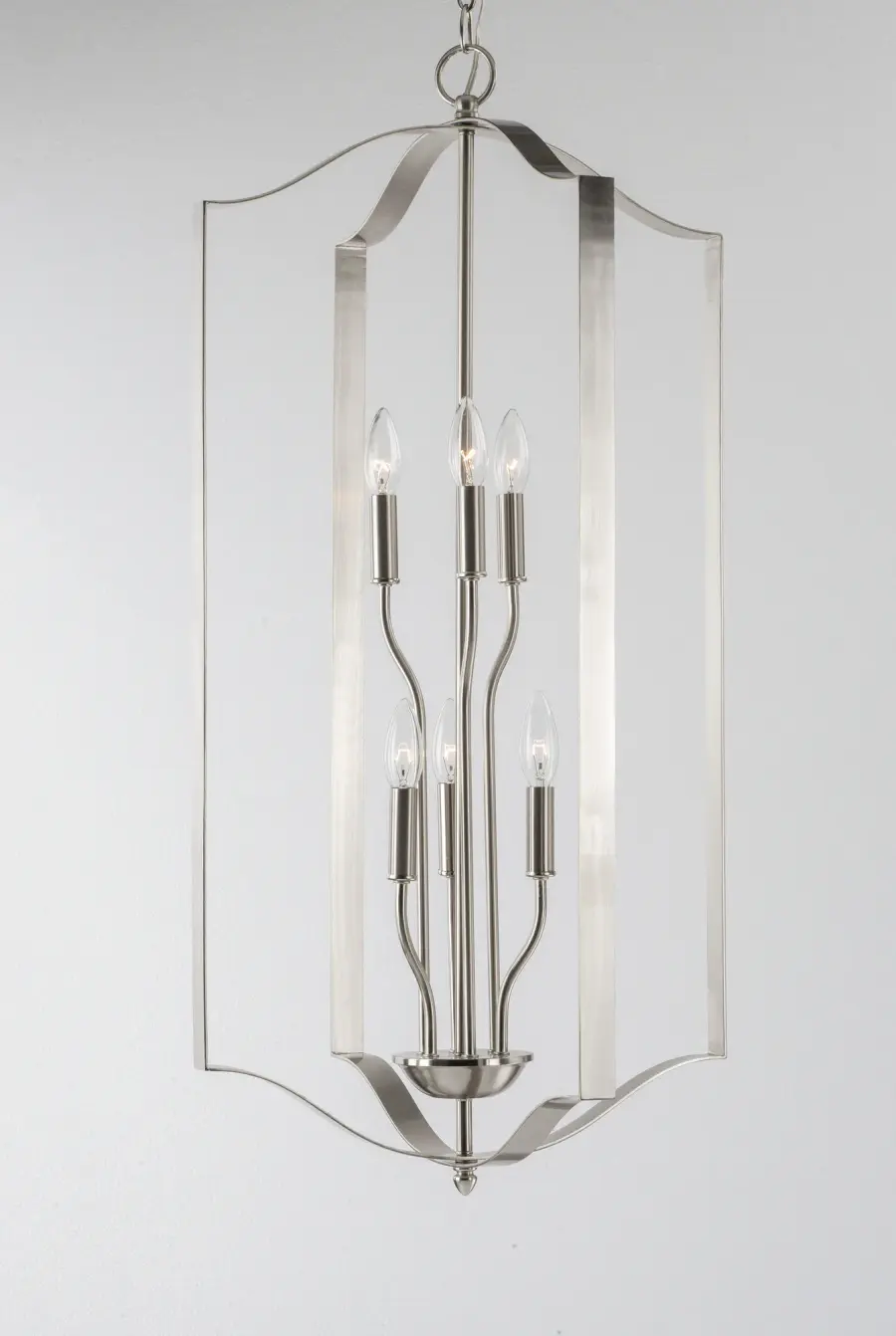 Provident 6-Light Chandelier in Satin Nickel - Image 2