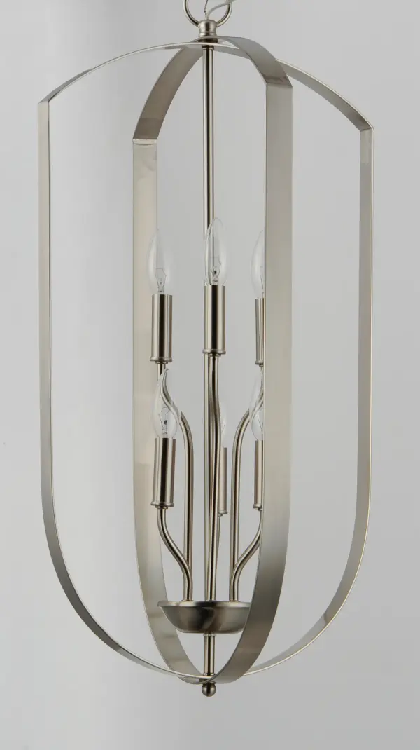 Provident 6-Light Chandelier in Satin Nickel - Image 2