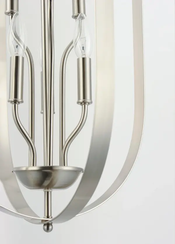 Provident 6-Light Chandelier in Satin Nickel - Image 4