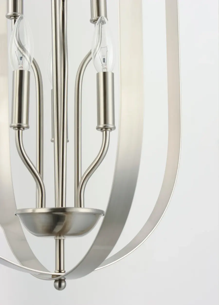 Provident 6-Light Chandelier in Satin Nickel - Image 4