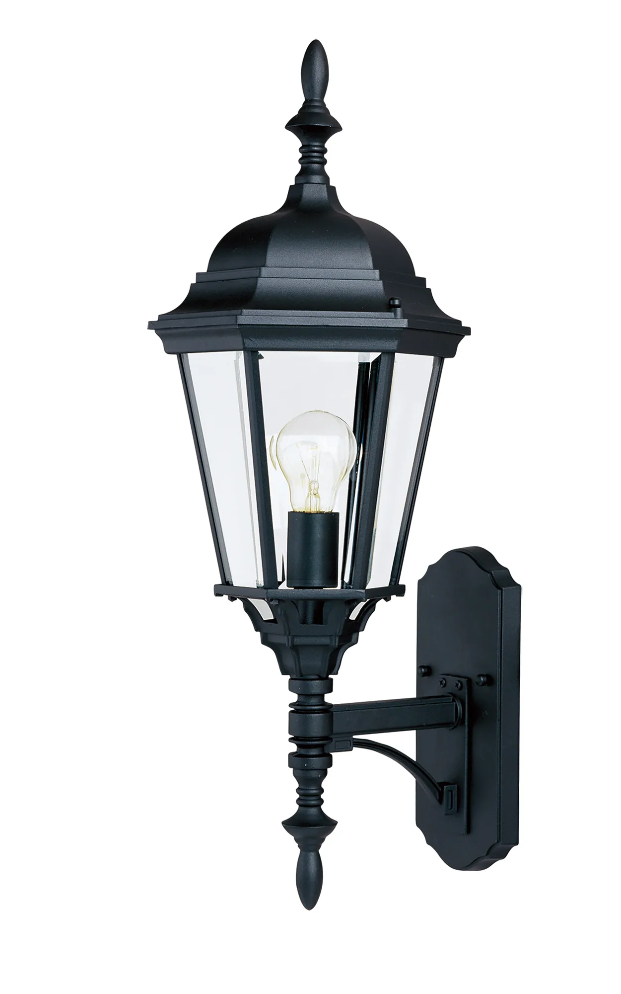 Westlake Outdoor Wall Lantern in Black