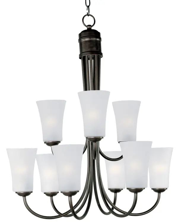 Modern style at a competitive price will make this collection the next builder standard. Tall profile Frost glass shades adorn a minimalistic frame in your choice of Satin Nickel or Oil Rubbed Bronze.