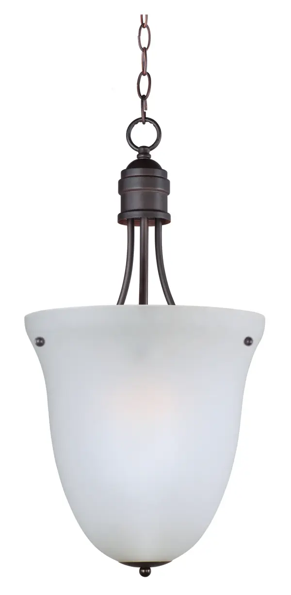 Modern style at a competitive price will make this collection the next builder standard. Tall profile Frost glass shades adorn a minimalistic frame in your choice of Satin Nickel or Oil Rubbed Bronze.