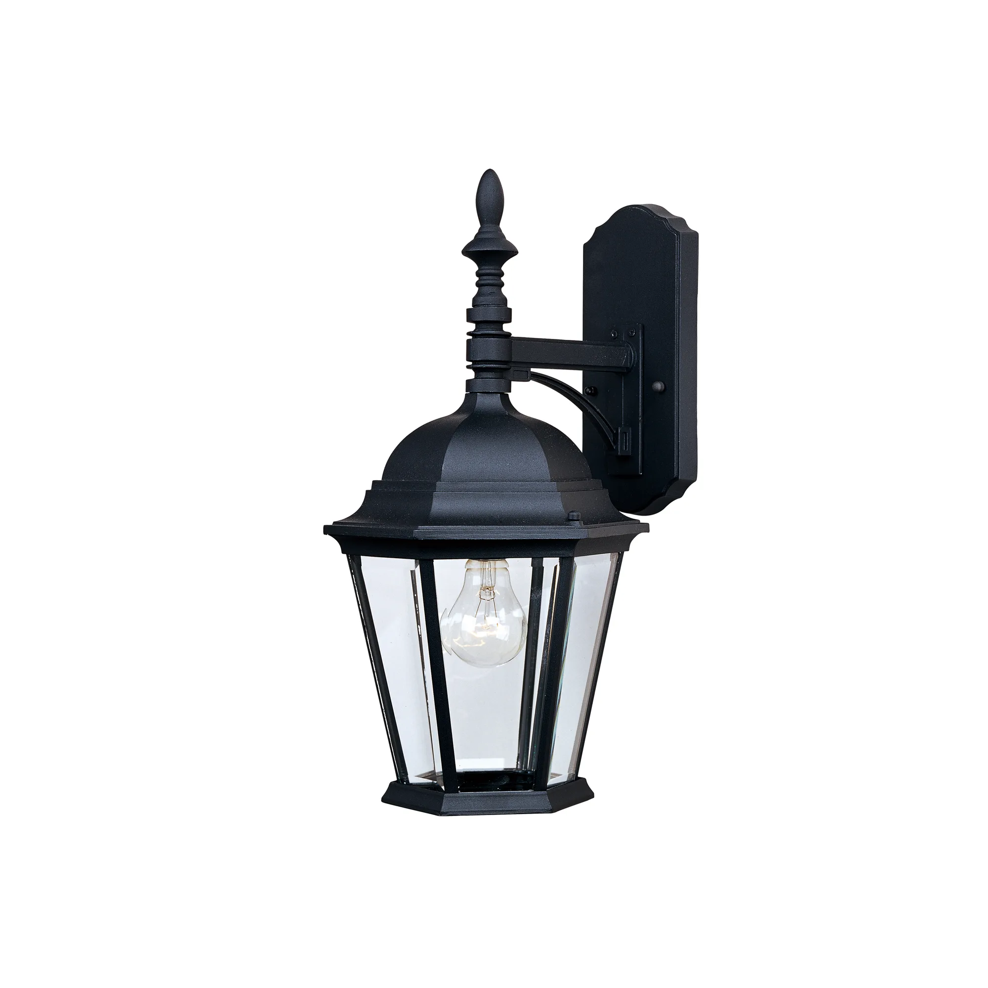 Westlake Outdoor Wall Lantern in Black