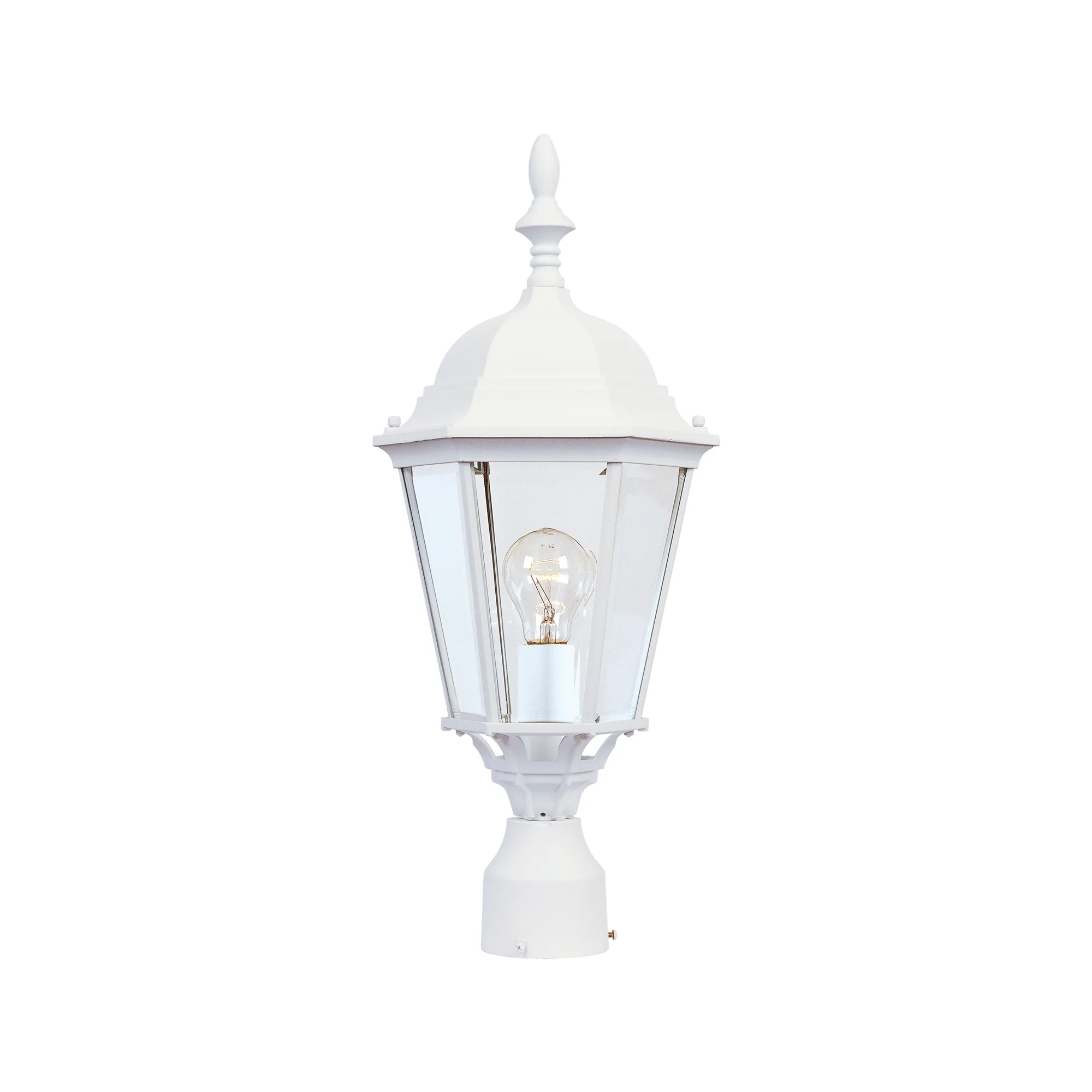 Westlake One Light Outdoor Pole/Post Lantern in White