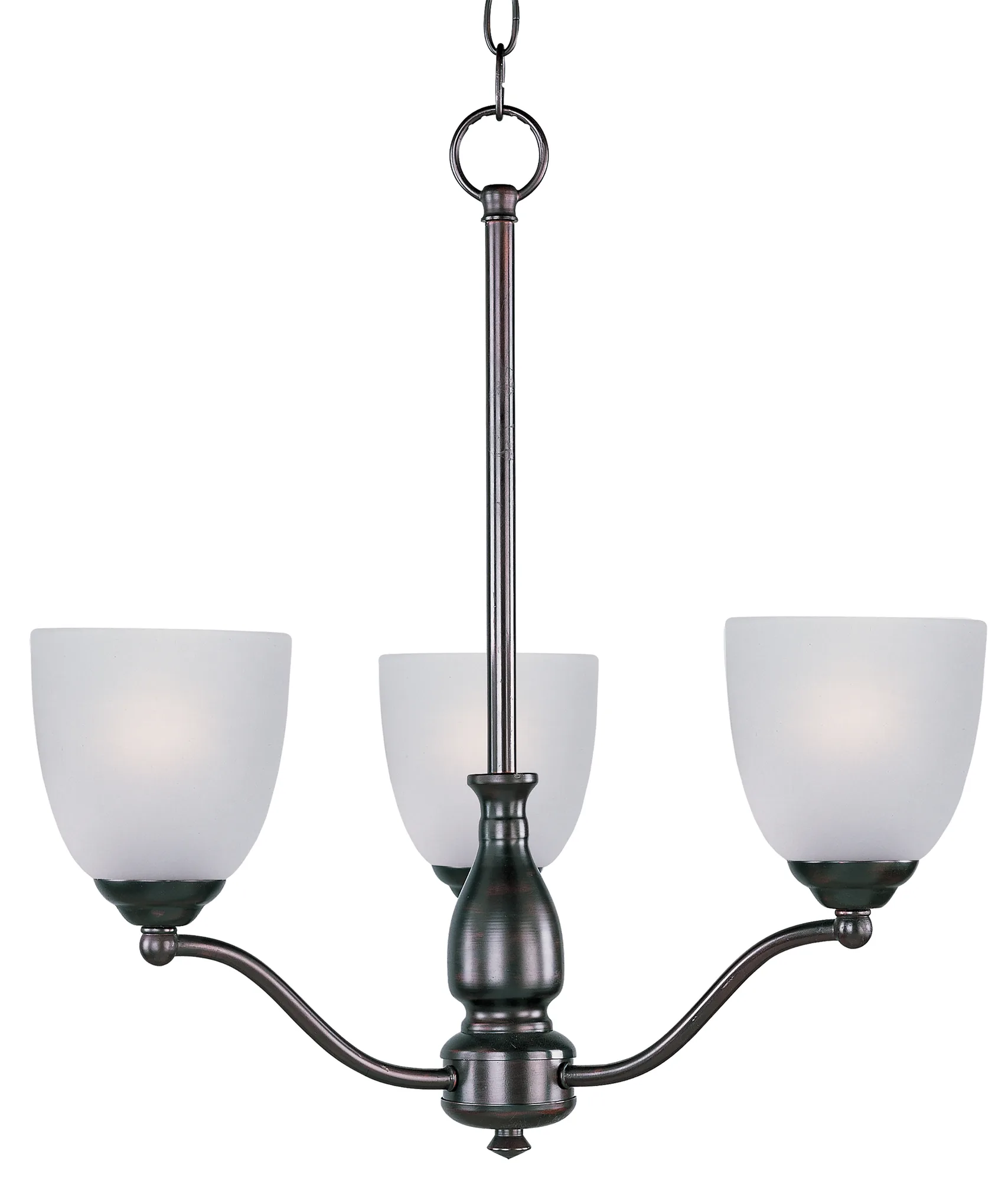 Stefan 3-Light Chandelier in Oil Rubbed Bronze