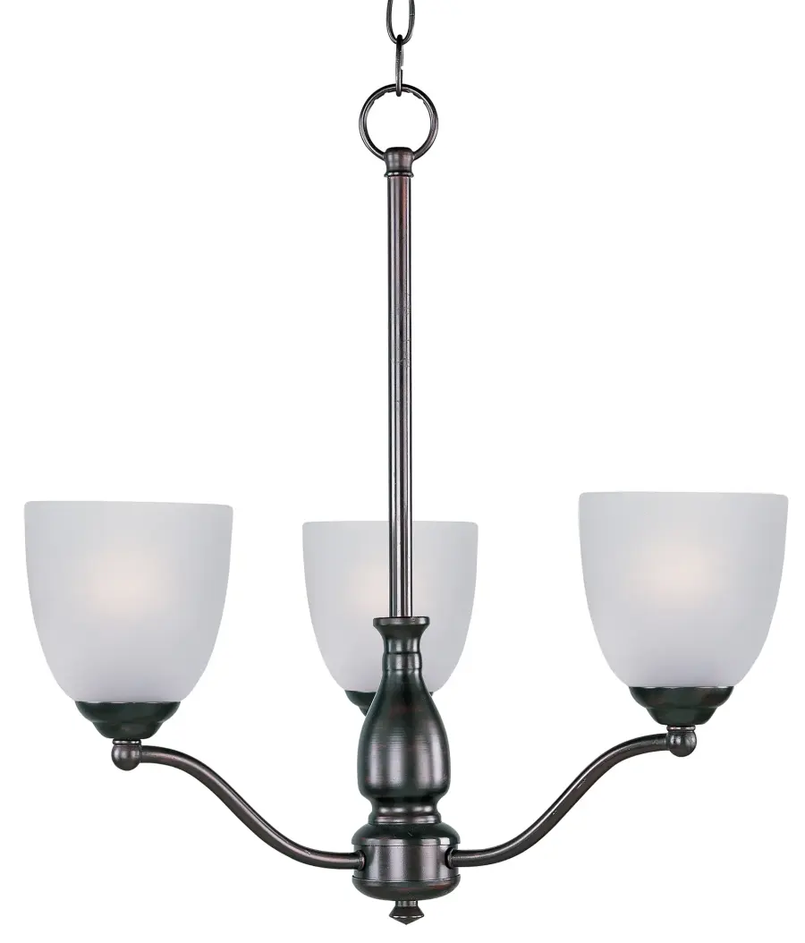 Stefan 3-Light Chandelier in Oil Rubbed Bronze - Image 1