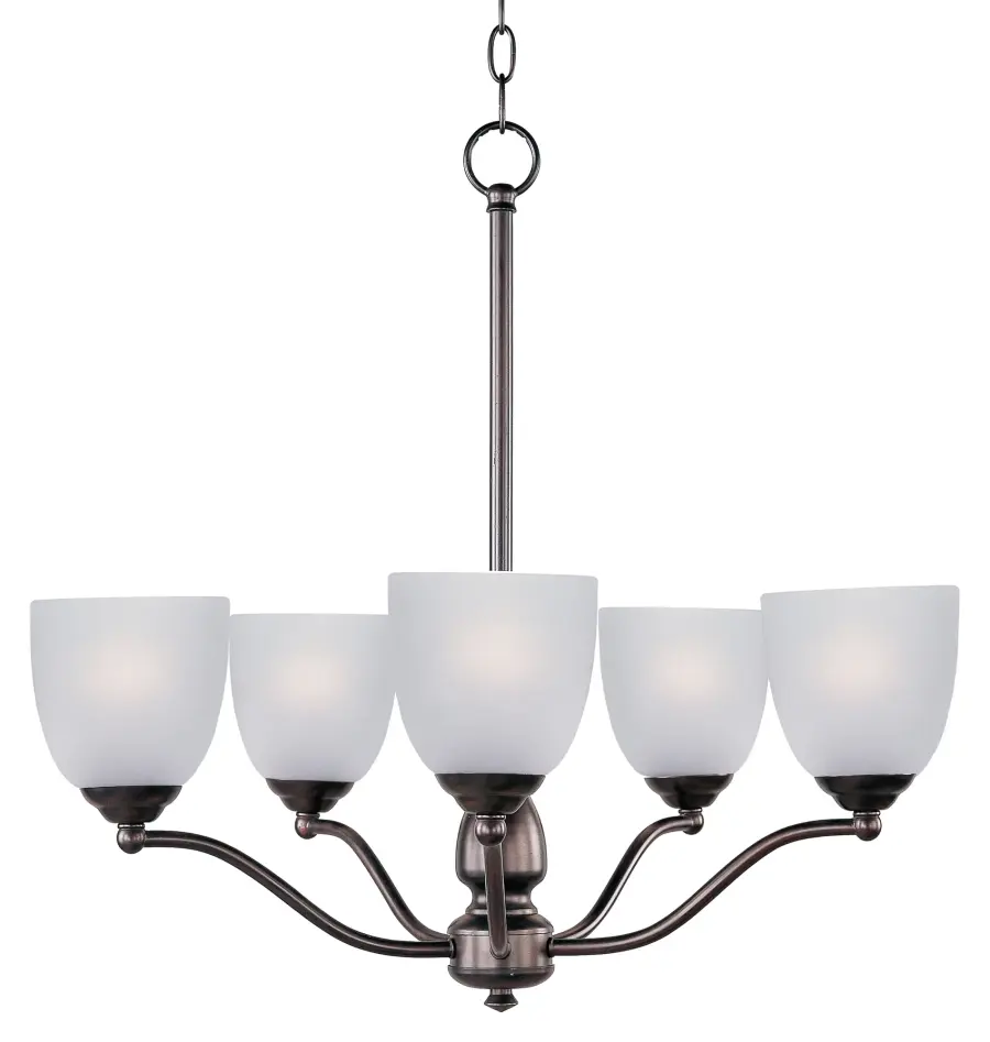 Stefan 5-Light Chandelier in Oil Rubbed Bronze - Image 1