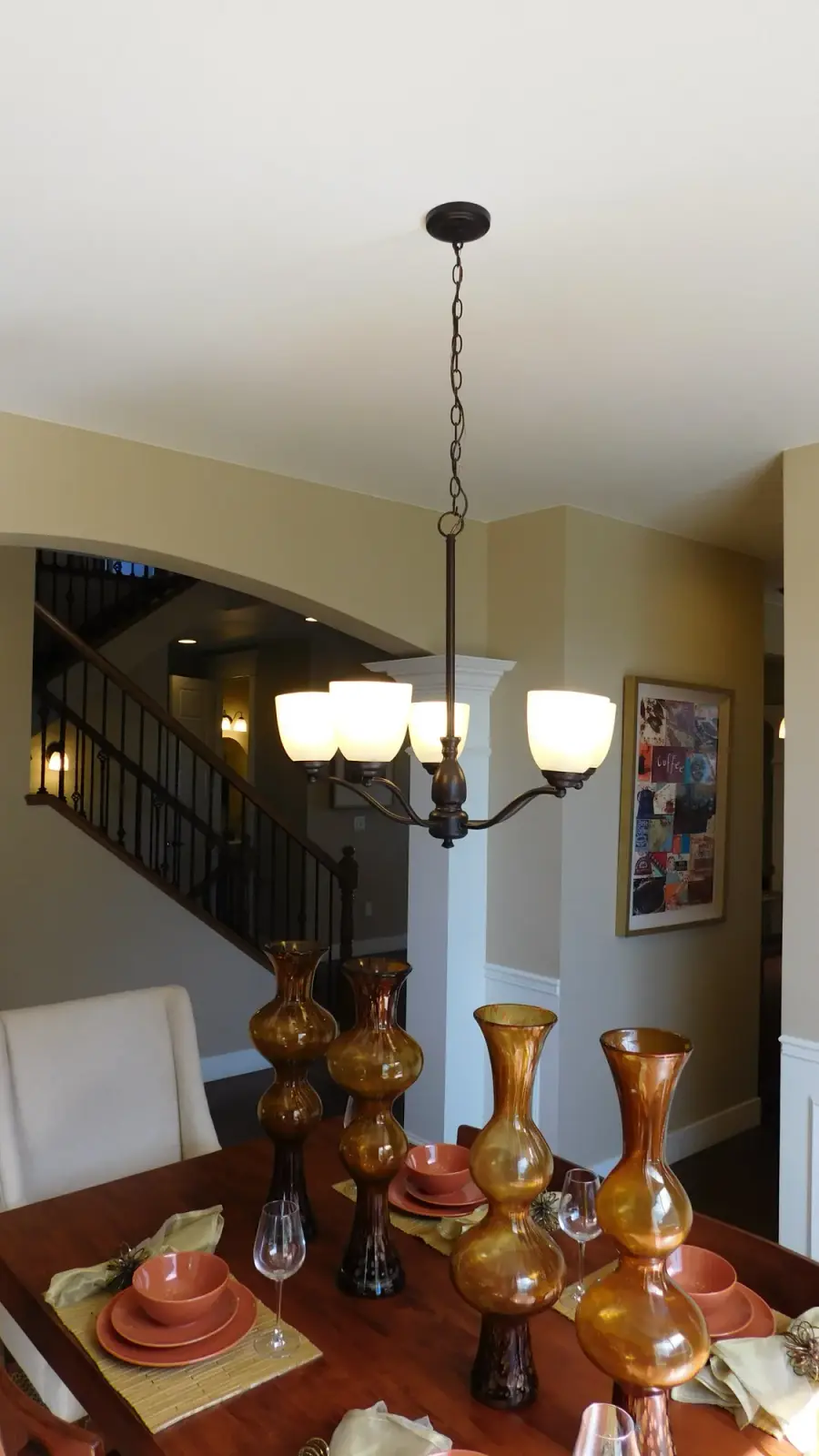 Stefan 5-Light Chandelier in Oil Rubbed Bronze - Image 3