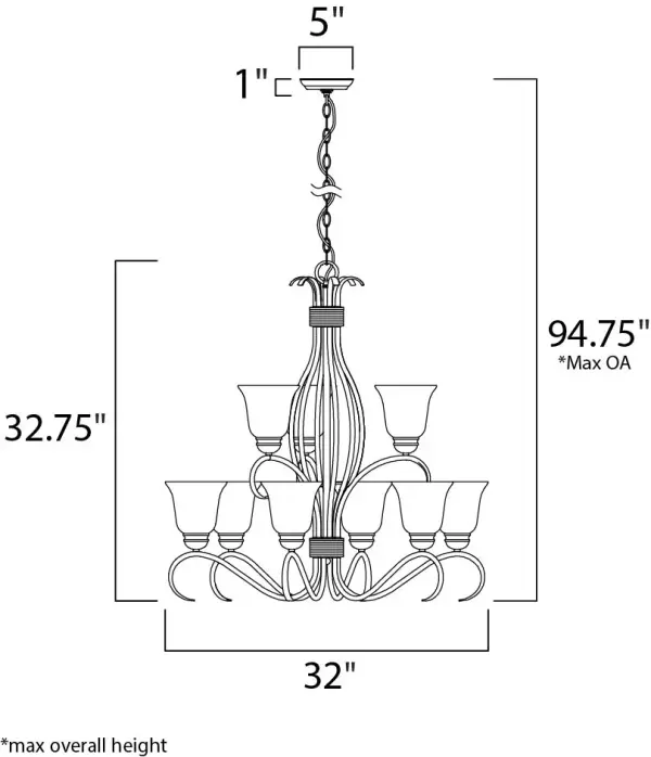 Contemporary collection with sweeping arms and clean lines.  Offered in Frosted glass and Satin Nickel finish or Wilshire glass and Oil Rubbed Bronze finish. - alternate view