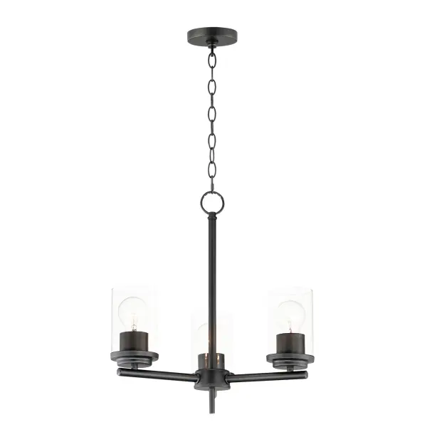 Minimalistic frames in a variety of brilliant finishes with your choice of either frosted or clear glass shades. While its sleek simplicity are modern in design, the Corona perfectly shines in any indoor application or style.