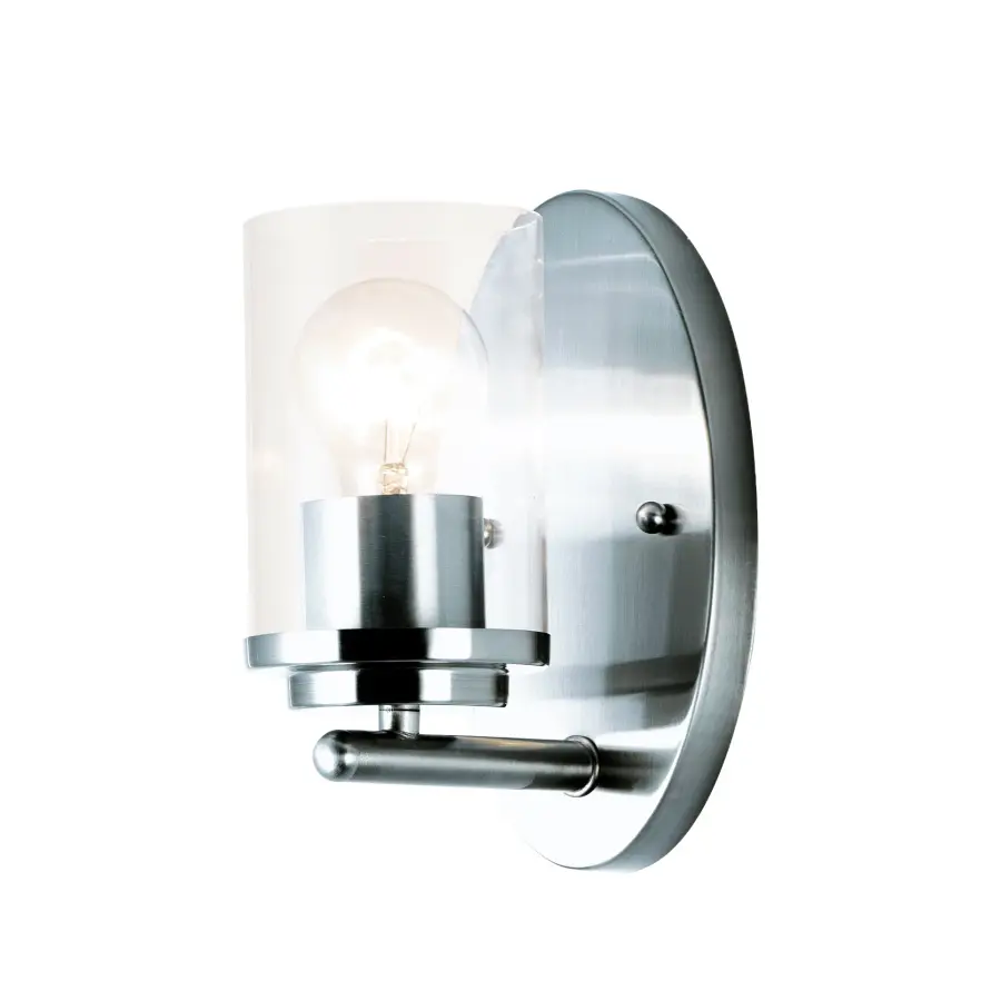 Corona One Light Wall Sconce in Polished Chrome - Image 1