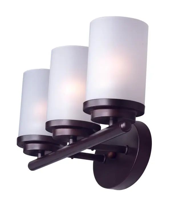 Corona 3-Light Bath Vanity in Oil Rubbed Bronze - Image 3