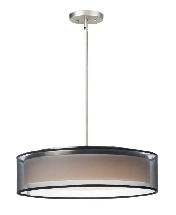 Drum shades in a variety of fabrics and materials are a core lighting offering. Flush mounts, pendants, and ADA sconces are available in options of linen, organza, grasscloth, and sound absorbing grey felt shades. An internal acrylic diffuser, illuminated by an evenly dispersed powerful LED light source, directs light downward and produces an ambient glow inside the outer shade. This lens features a crisp and tidy twist-lock mechanism that eliminates any visible hardware. whether it is put in a residential or commercial context, this collection meets the necessary application needs while adding style to the space.