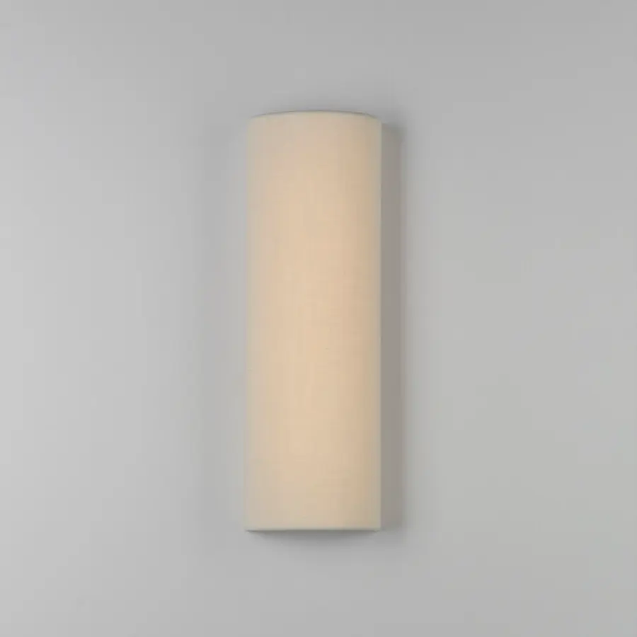 Prime LED Wall Sconce in Oatmeal Linen - Image 3