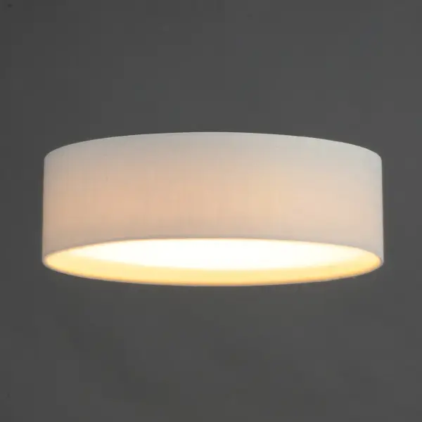 Prime LED Flush Mount - 20" Fabric Drum - Image 4