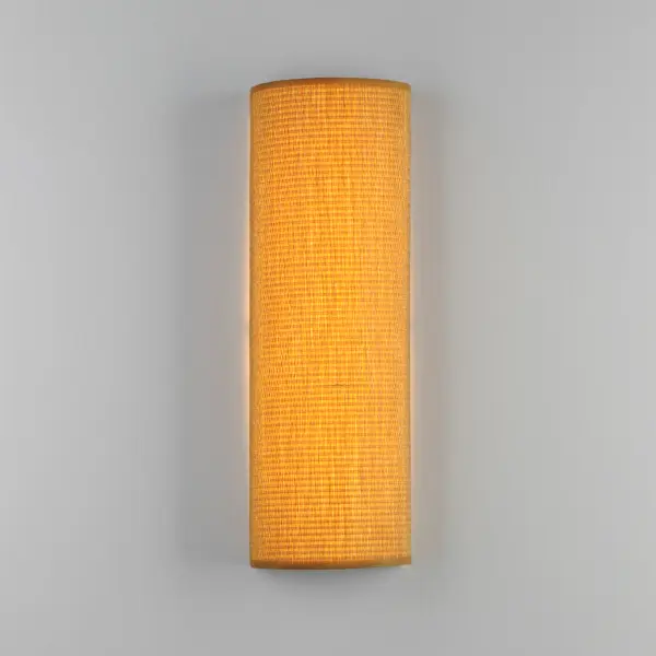 Prime LED Wall Sconce in Grasscloth - Image 3