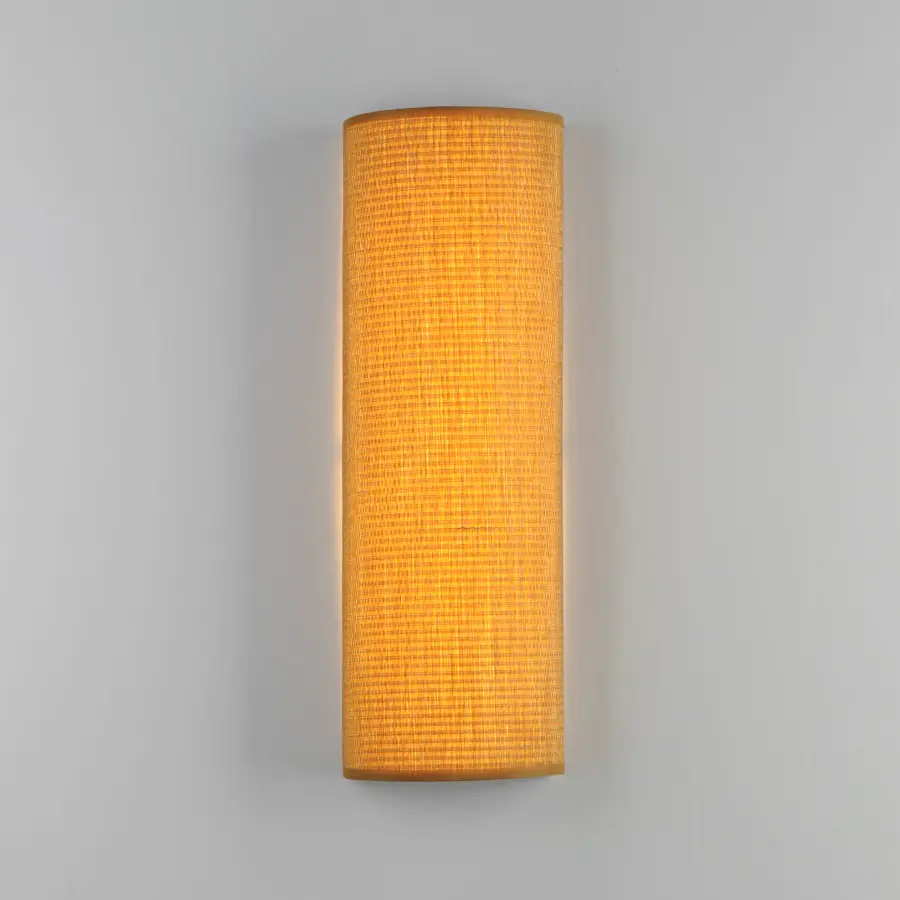 Prime LED Wall Sconce in Grasscloth - Image 3