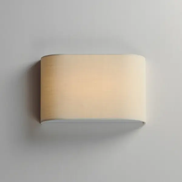 Prime LED Wall Sconce in Oatmeal Linen - Image 3