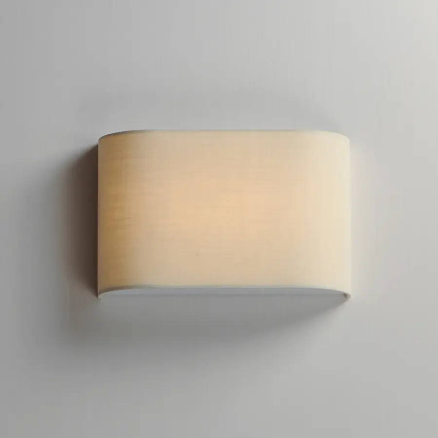Prime LED Wall Sconce in Oatmeal Linen - Image 3
