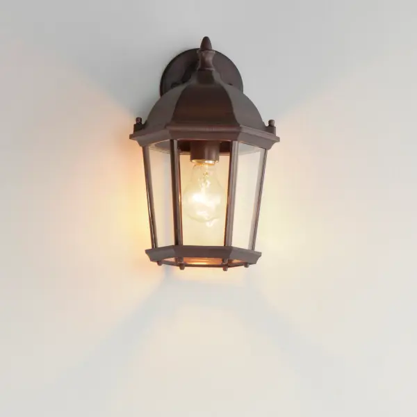Builder Cast Outdoor Wall Lantern in Empire Bronze - Image 3