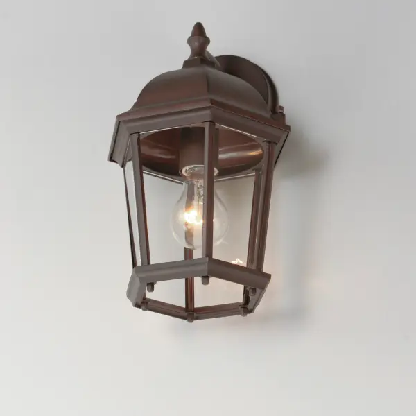 Builder Cast Outdoor Wall Lantern in Empire Bronze - Image 4