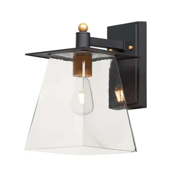 Our new collections of outdoor fixtures feature the latest trends at excellent pricing. The combination of long-lasting die cast aluminum and hand blown thick clear glass is accentuated with the two-tone finish of Bronze and Gold creating the ultimate designer look.
