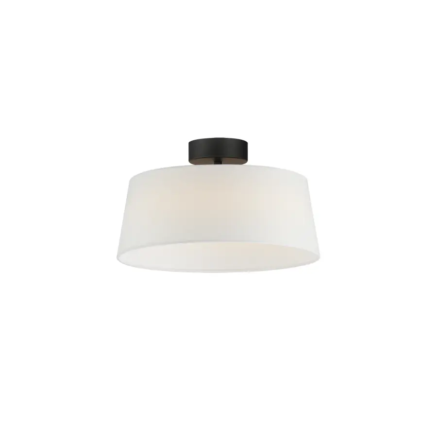 Paramount LED Flush Mount in Black - Image 1