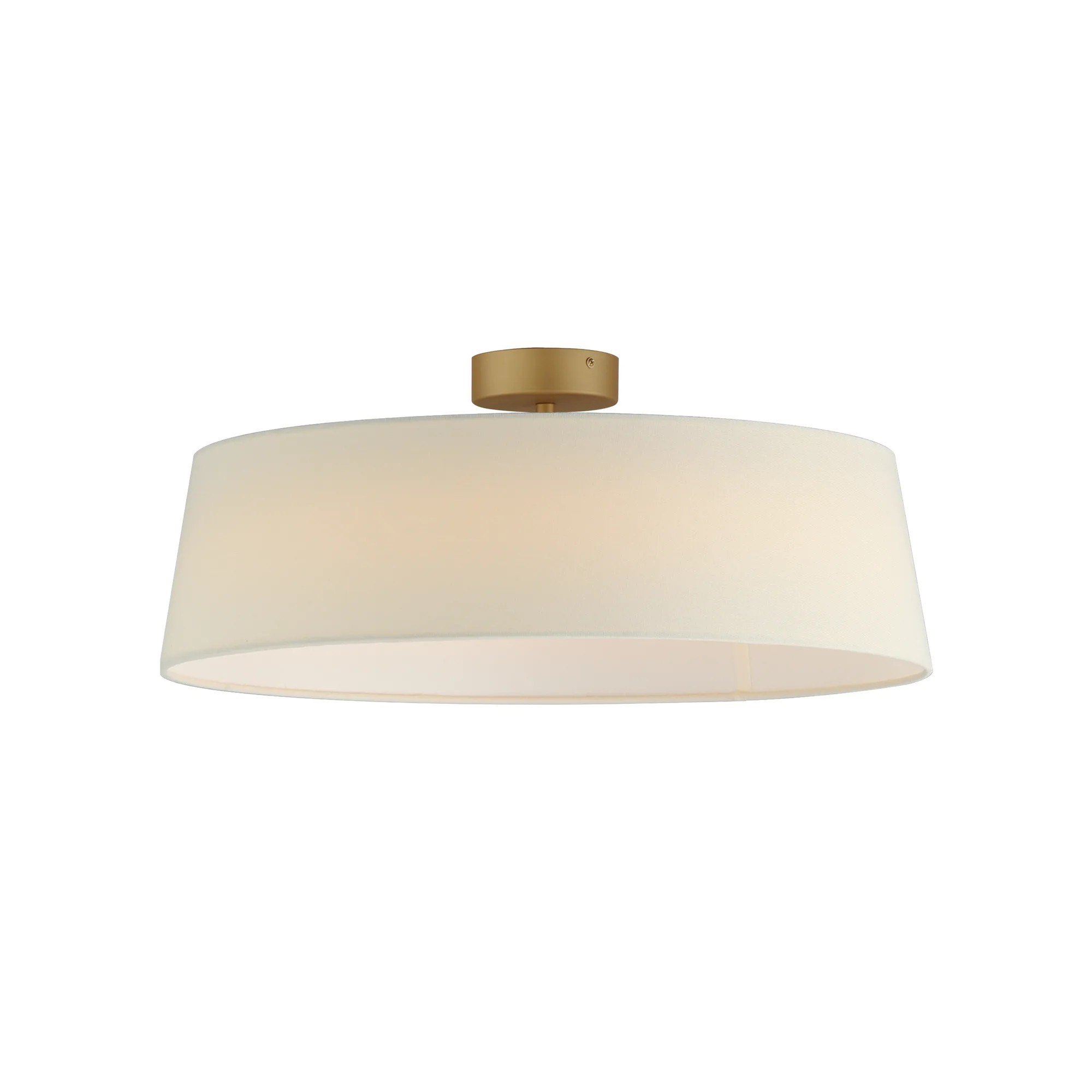 Paramount LED Flush Mount in Natural Aged Brass