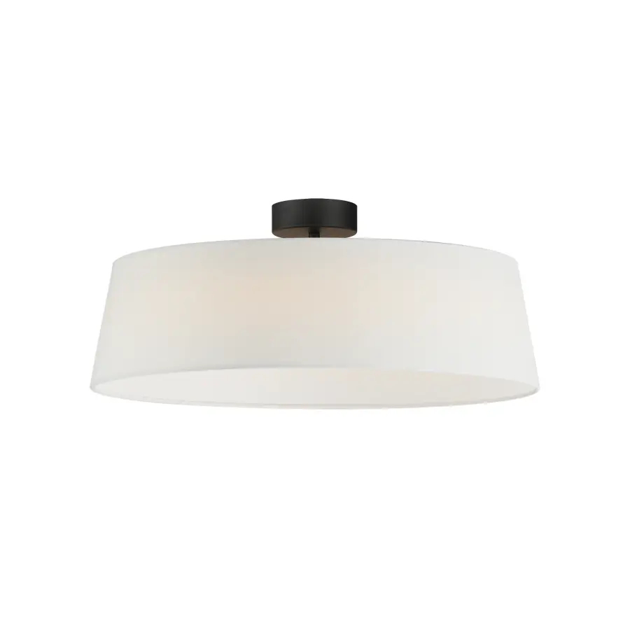 Paramount LED Flush Mount in Black - Image 1