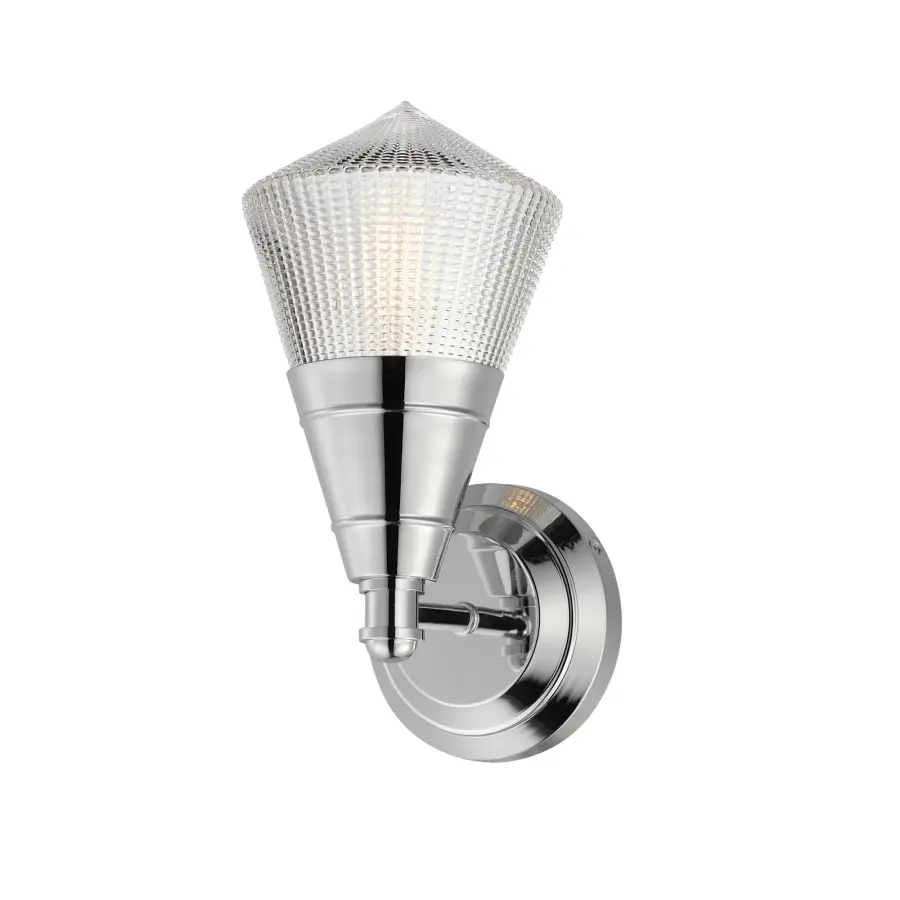 Hargreaves One Light Wall Sconce in Polished Chrome - Image 1
