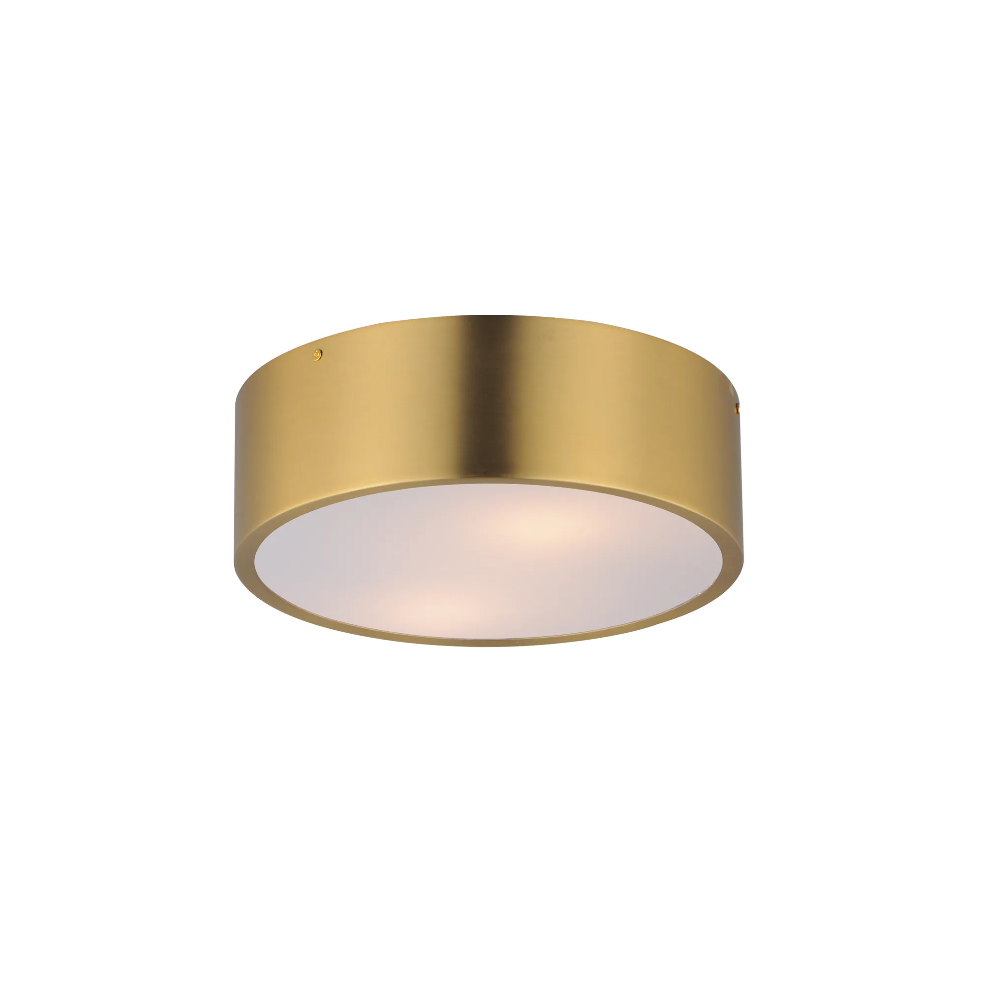 Tommy Two Light Surface Mount in Satin Brass