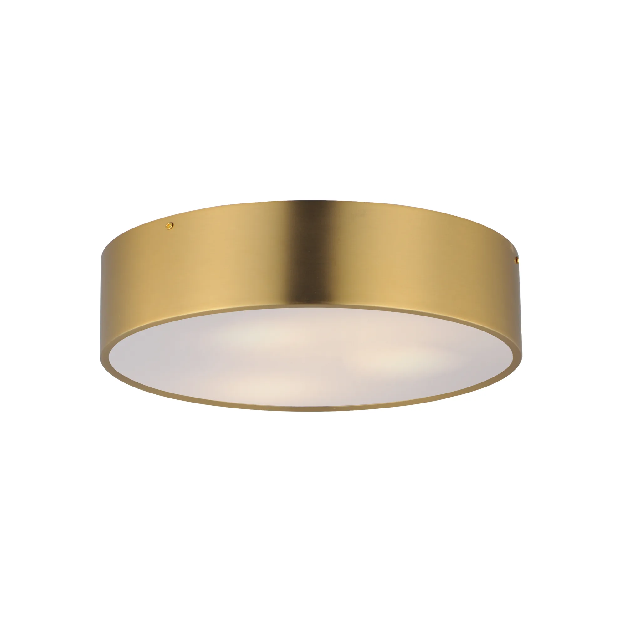 Tommy Three Light Surface Mount in Satin Brass
