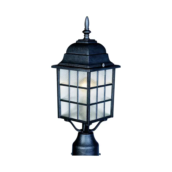 North Church is an early American style from Maxim Lighting International in Black, Pewter, or Rust Patina finish.
