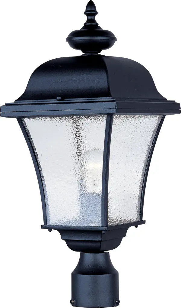 Senator is a mediterranean style from Maxim Lighting International in Black, or Rust Patina finish.