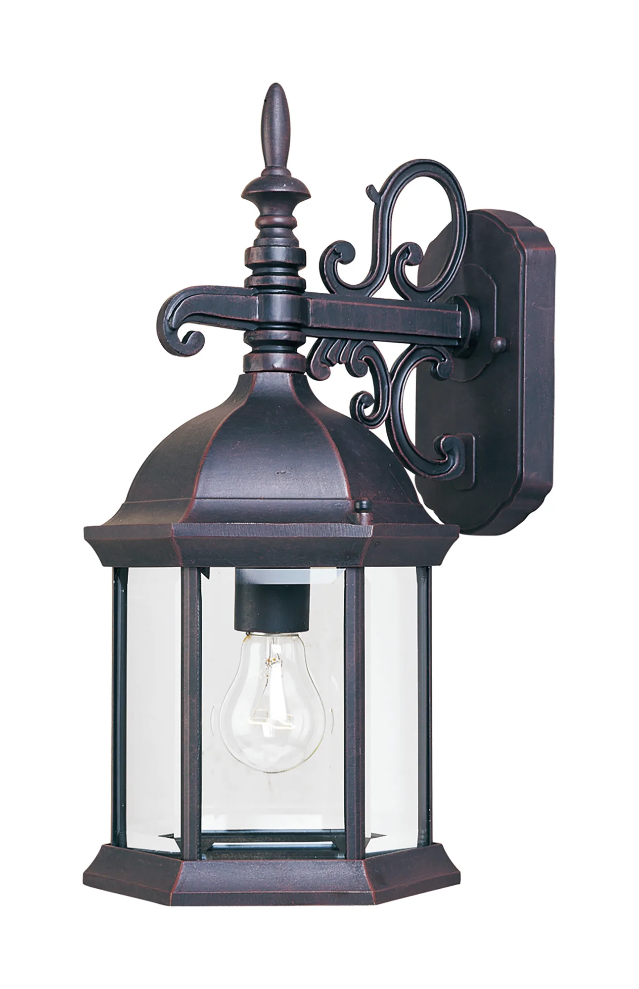 Builder Cast Outdoor Wall Lantern in Empire Bronze