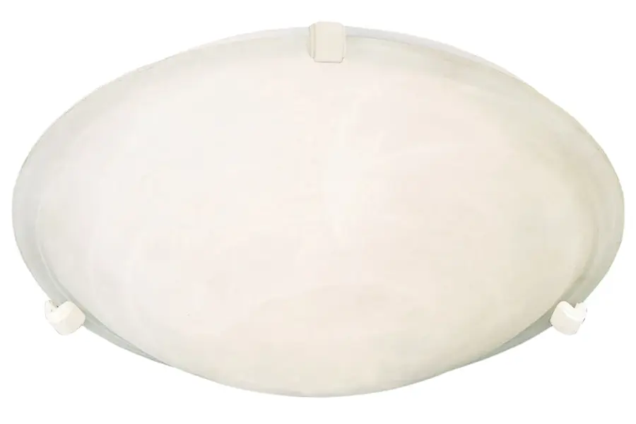 Malaga Four Light Flush Mount in White - Image 1