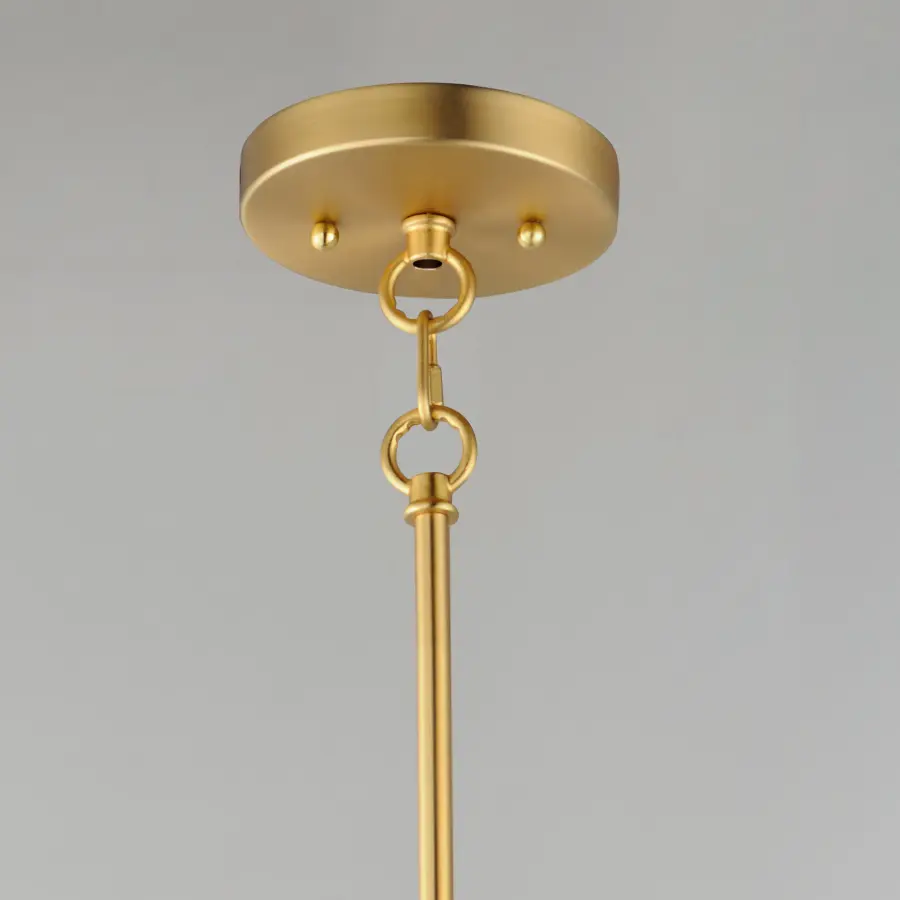 Babylon One Light Pendant in Satin Brass - Image 3