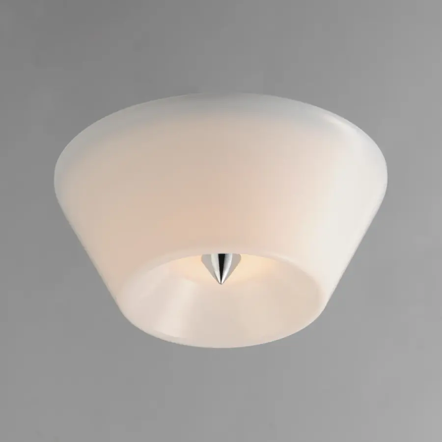 Tack LED Flush Mount in Polished Chrome - Image 4